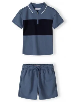 minoti Zestaw 29POLO253 Niebieski Regular Fit