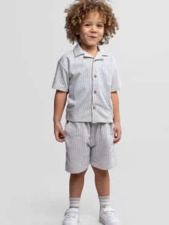 minoti Zestaw 29SET209 Écru Relaxed Fit