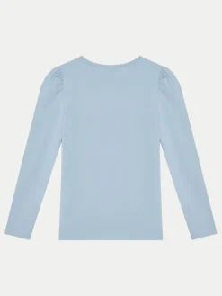 NAME IT Bluzka 13238278 Błękitny Regular Fit