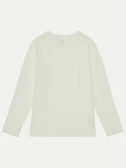 NAME IT Bluzka 13238698 Écru Regular Fit