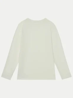 NAME IT Bluzka 13238698 Écru Regular Fit
