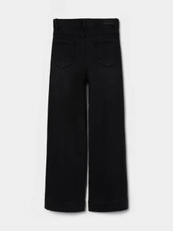 NAME IT Jeansy 13211701 Czarny Wide Leg