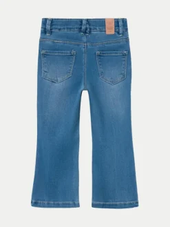 NAME IT Jeansy 13224658 Niebieski Bootcut Fit