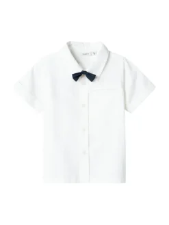 NAME IT Koszula Demolle 13227250 Biały Regular Fit