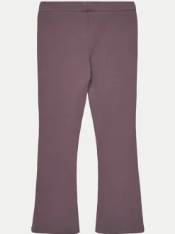 NAME IT Spodnie materiałowe 13177337 Fioletowy Bootcut Fit