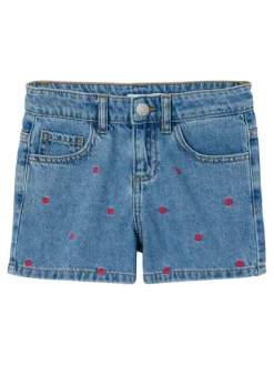 NAME IT Szorty jeansowe Bella 13229316 Niebieski Regular Fit