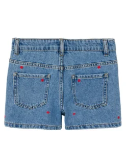 NAME IT Szorty jeansowe Bella 13229316 Niebieski Regular Fit