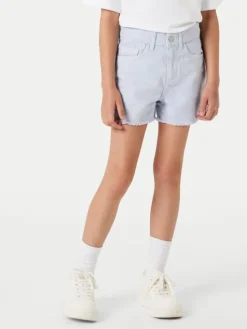 NAME IT Szorty jeansowe 13239003 Błękitny Mom Fit