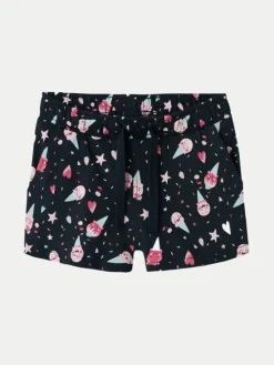 NAME IT Szorty materiałowe Vigga 13215112 Granatowy Regular Fit