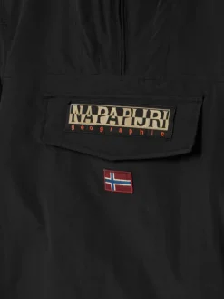 Napapijri Kurtka anorak Rainforest NP0A4HHK Czarny Regular Fit