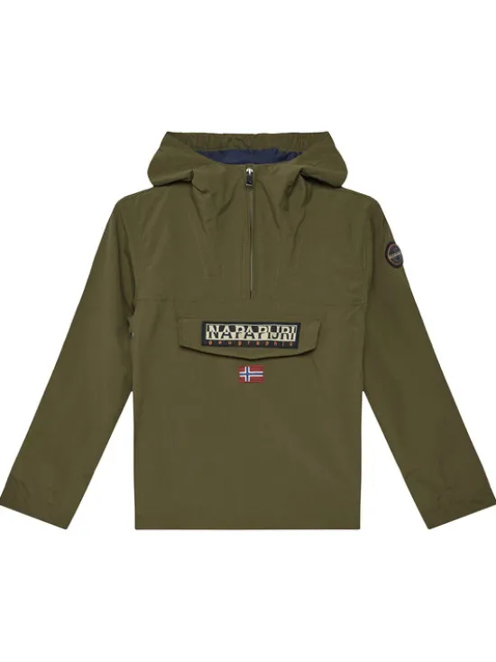 Napapijri Kurtka anorak Rainforest Sum 4 NP0A4GGD Zielony Regular Fit