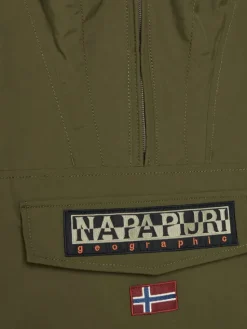 Napapijri Kurtka anorak Rainforest Sum 4 NP0A4GGD Zielony Regular Fit