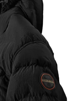 Napapijri Kurtka zimowa A-Terez NP0A88ZU Czarny Regular Fit