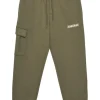 Napapijri Spodnie dresowe M-Inot NP0A891G M Khaki Regular Fit