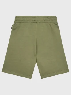 Napapijri Szorty materiałowe Pinta NP0A4GX8 M Zielony Regular Fit