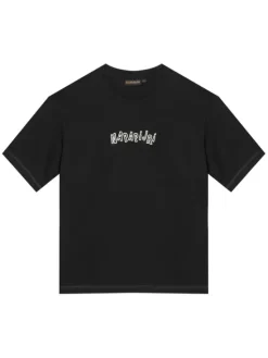 Napapijri T-Shirt S-Flein NP0A8B3L Czarny Loose Fit