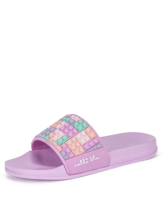 Nelli Blu Klapki P3047043D Różowy