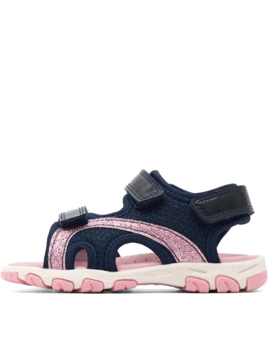 Nelli Blu Sandały CM2110499SG Granatowy