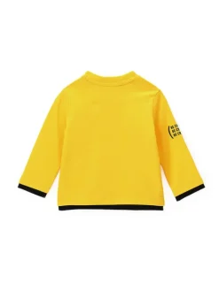 Original Marines Bluzka DCA0705NM Żółty Regular Fit