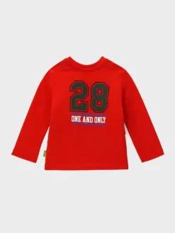 Original Marines Bluzka MICKEY MOUSE DCAV0617NM Czerwony Regular Fit