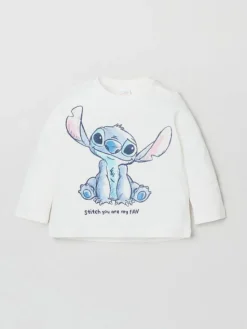OVS Bluzka DISNEY 1615077 Biały Regular Fit