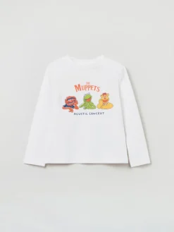 OVS Bluzka DISNEY 1607620 Biały Regular Fit