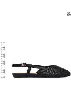 Patrizia Pepe Baleriny PPJ379.01 Czarny