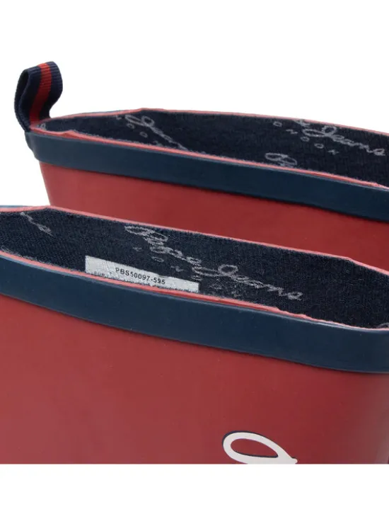 Pepe Jeans Kalosze Storm Basic PBS50097 Granatowy