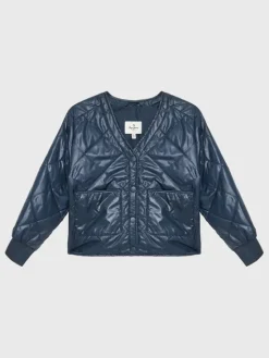 Pepe Jeans Kurtka przejściowa Sheryline PG401064 Granatowy Regular Fit