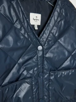 Pepe Jeans Kurtka przejściowa Sheryline PG401064 Granatowy Regular Fit