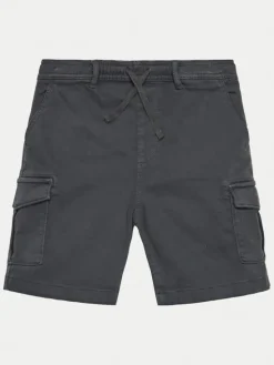 Pepe Jeans Szorty materiałowe Ted PB800790 Szary Regular Fit