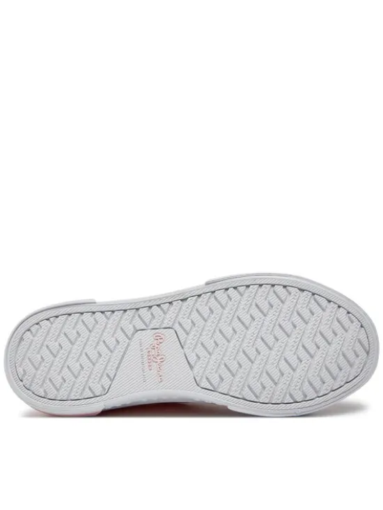 Pepe Jeans Tenisówki Brady Basic G PGS30604 Różowy
