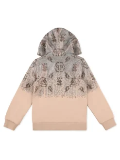 PHILIPP PLEIN Bluza 11047 Beżowy Regular Fit