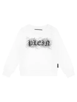 PHILIPP PLEIN Bluza 28165 Biały Regular Fit