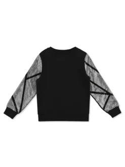 PHILIPP PLEIN Bluza 30167 Czarny Regular Fit