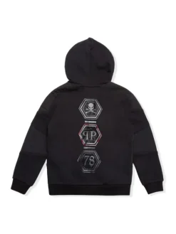 PHILIPP PLEIN Bluza 30294 Czarny Regular Fit