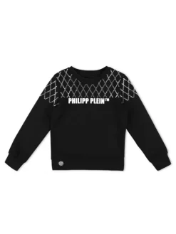 PHILIPP PLEIN Bluza 30400 Czarny Regular Fit