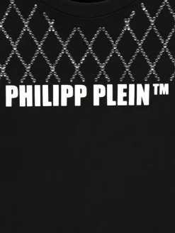 PHILIPP PLEIN Bluza 30400 Czarny Regular Fit