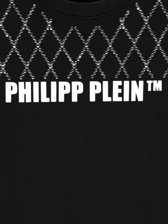 PHILIPP PLEIN Bluza 30400 Czarny Regular Fit