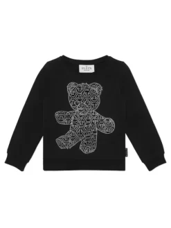 PHILIPP PLEIN Bluza 20117 Czarny Regular Fit