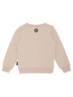 PHILIPP PLEIN Bluza 28157 Kremowy Regular Fit