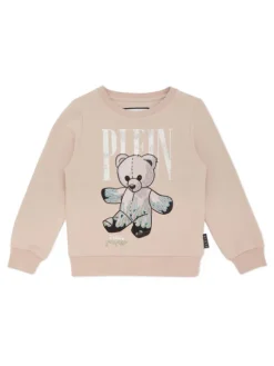 PHILIPP PLEIN Bluza 28157 Kremowy Regular Fit
