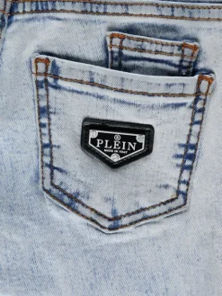 PHILIPP PLEIN Jeansy 6123 Błękitny Comfort Fit