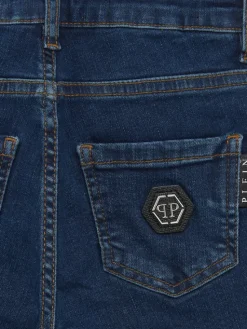 PHILIPP PLEIN Jeansy 20159 Błękitny Comfort Fit