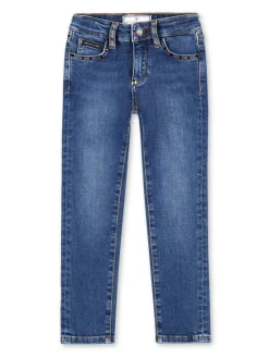 PHILIPP PLEIN Jeansy 25653 Błękitny Slim Fit