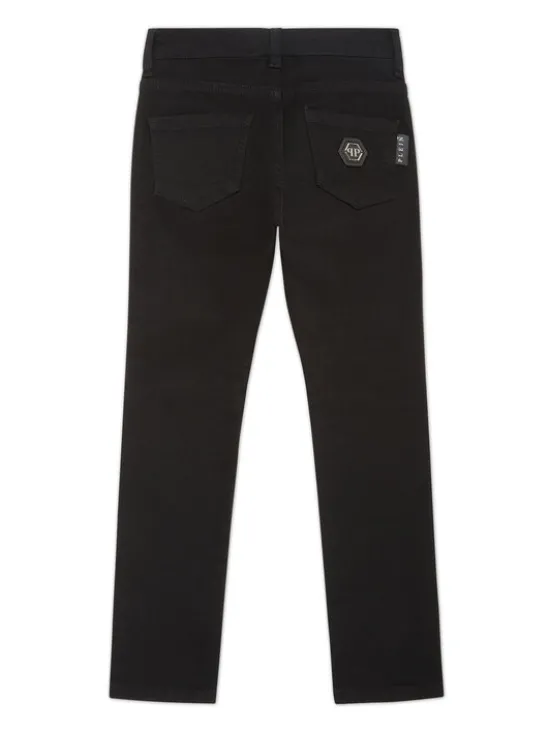 PHILIPP PLEIN Jeansy 20159 Czarny Comfort Fit