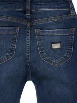 PHILIPP PLEIN Jeansy 30309 Granatowy Slim Fit