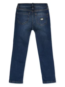PHILIPP PLEIN Jeansy 30309 Granatowy Slim Fit