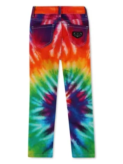PHILIPP PLEIN Jeansy 4169 Kolorowy Jegging Fit