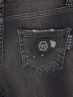 PHILIPP PLEIN Jeansy 27773 Kolorowy Comfort Fit